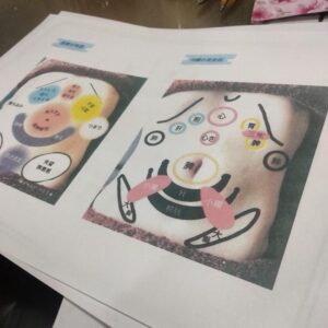 内臓の反射区のテキストです