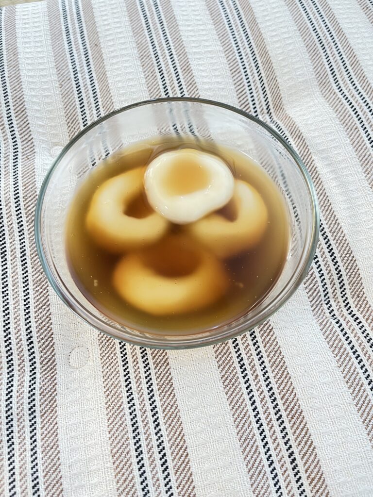 手作りみたらし団子